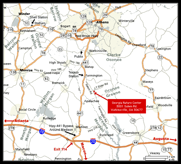 Directions Nature Center